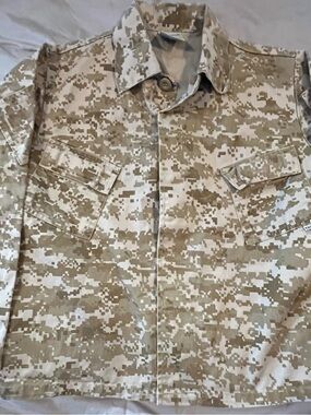 Trooper Kids Camo Long Sleeve Shirt  Size 12